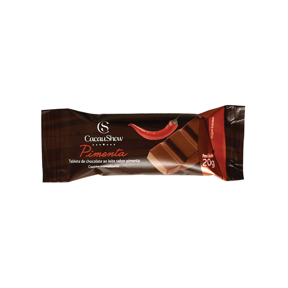 Tablete ao Leite de Pimenta 20g