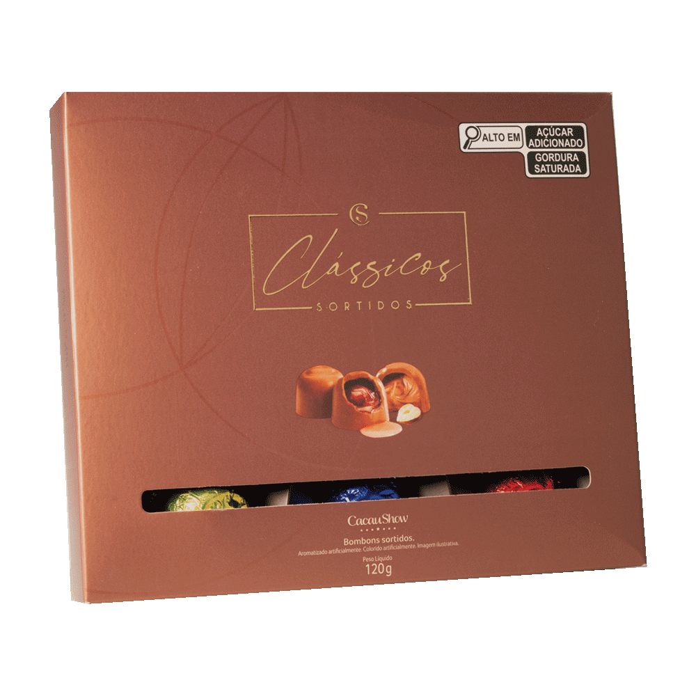 Trufa Caixa de Bombons Clássicos Sortidos 120g