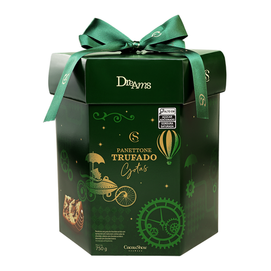 Panetone Dreams Trufado com Gotas ao Leite 750g