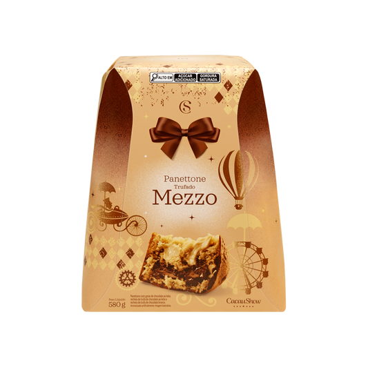 Panetone Trufado Mezzo 580g