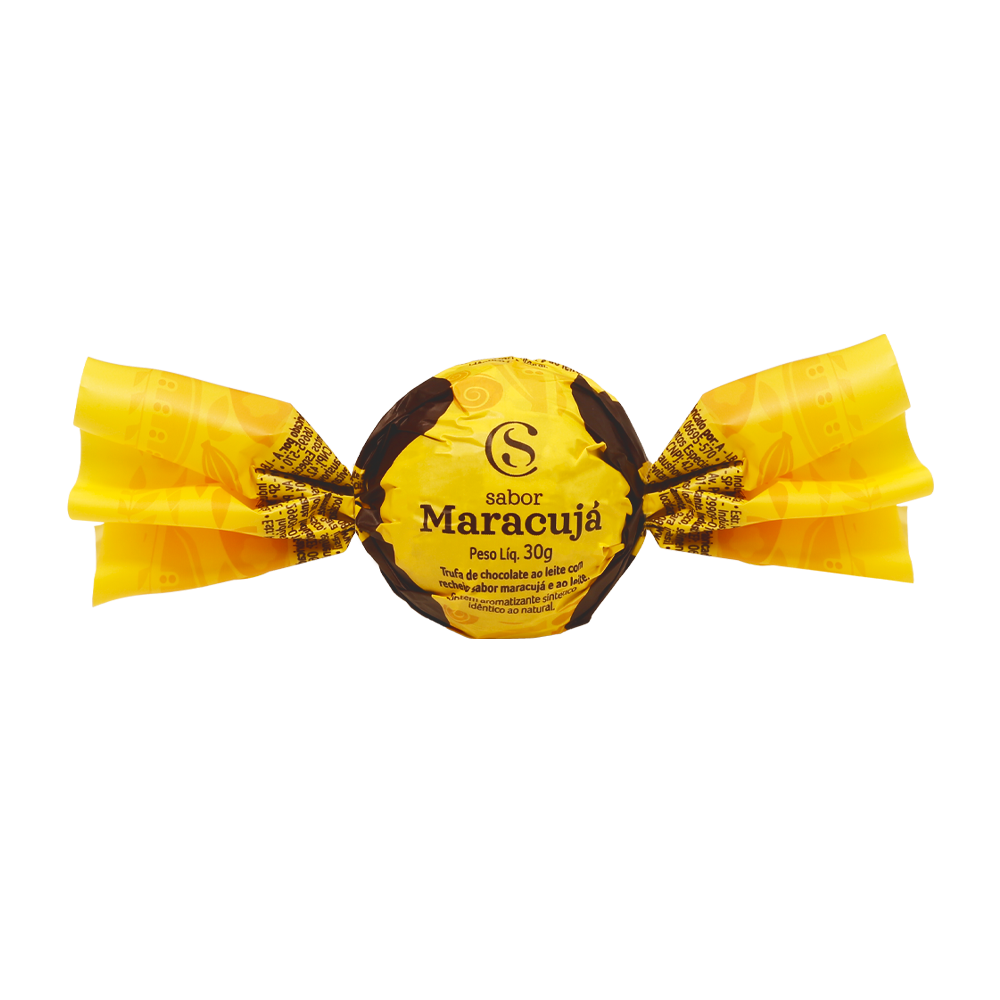 Trufa ao Leite de Maracujá 30g