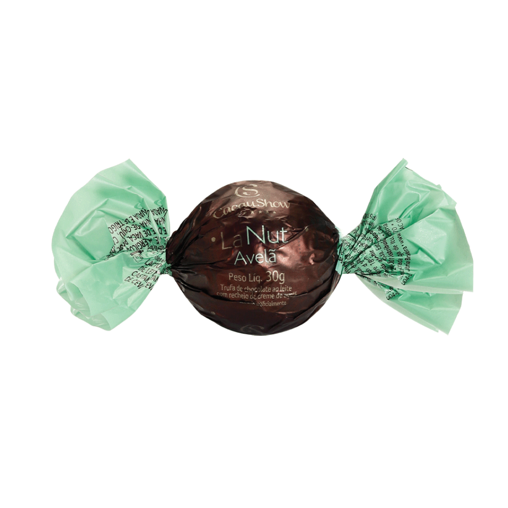 Trufa LaNut de Chocolate ao Leite e Avelã 30g