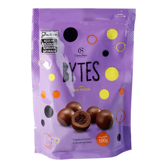 Drageado Bytes de Uva Passa 100g