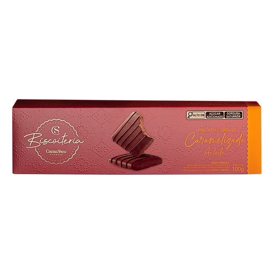 Biscoito Caramelizado ao Leite 100g