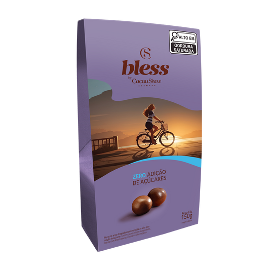 Drageado Bless Zero Adição de Açúcar ao Leite 150g