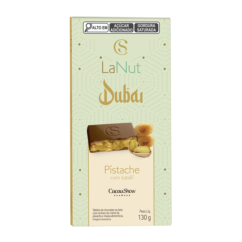 Tablete LaNut Pistache Dubai 130g