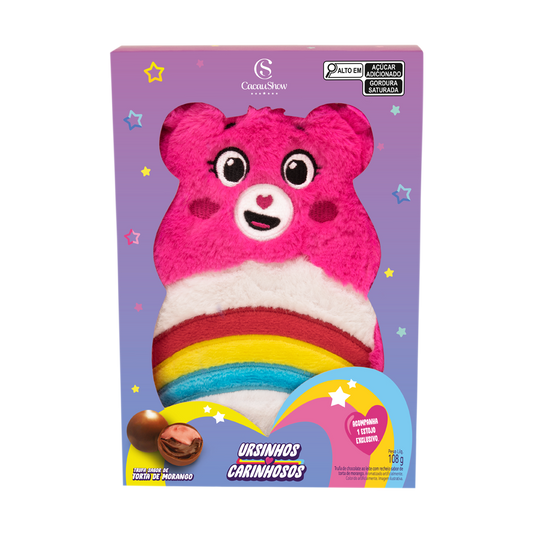Trufa Estojo Ursinhos Carinhosos Ursinha Animadinha 108g