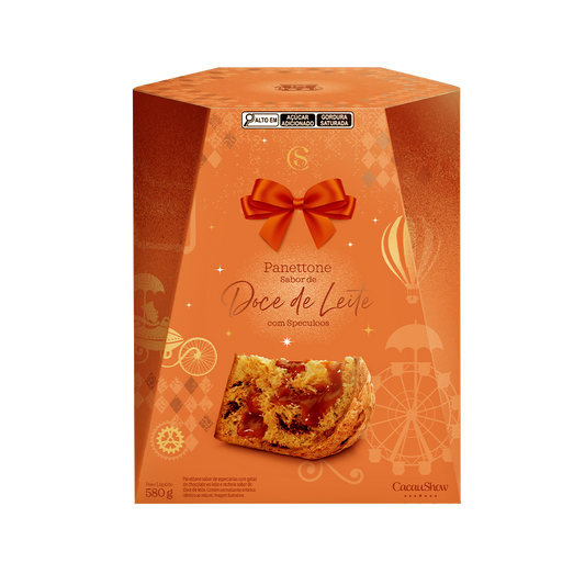 Panetone Doce de Leite com Speculoos 580g