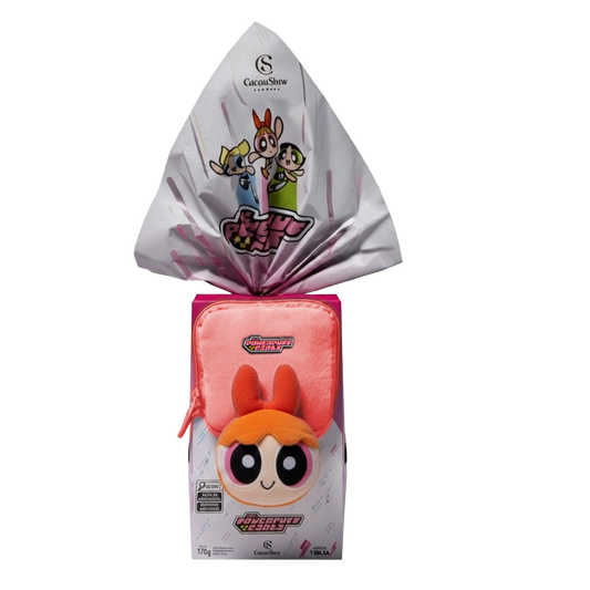 Ovo de Páscoa ao Leite Meninas Superpoderosas Bolsa Florzinha 170g