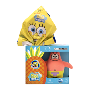 Ovo de Páscoa Pelúcia Patrick Bob Esponja 170g