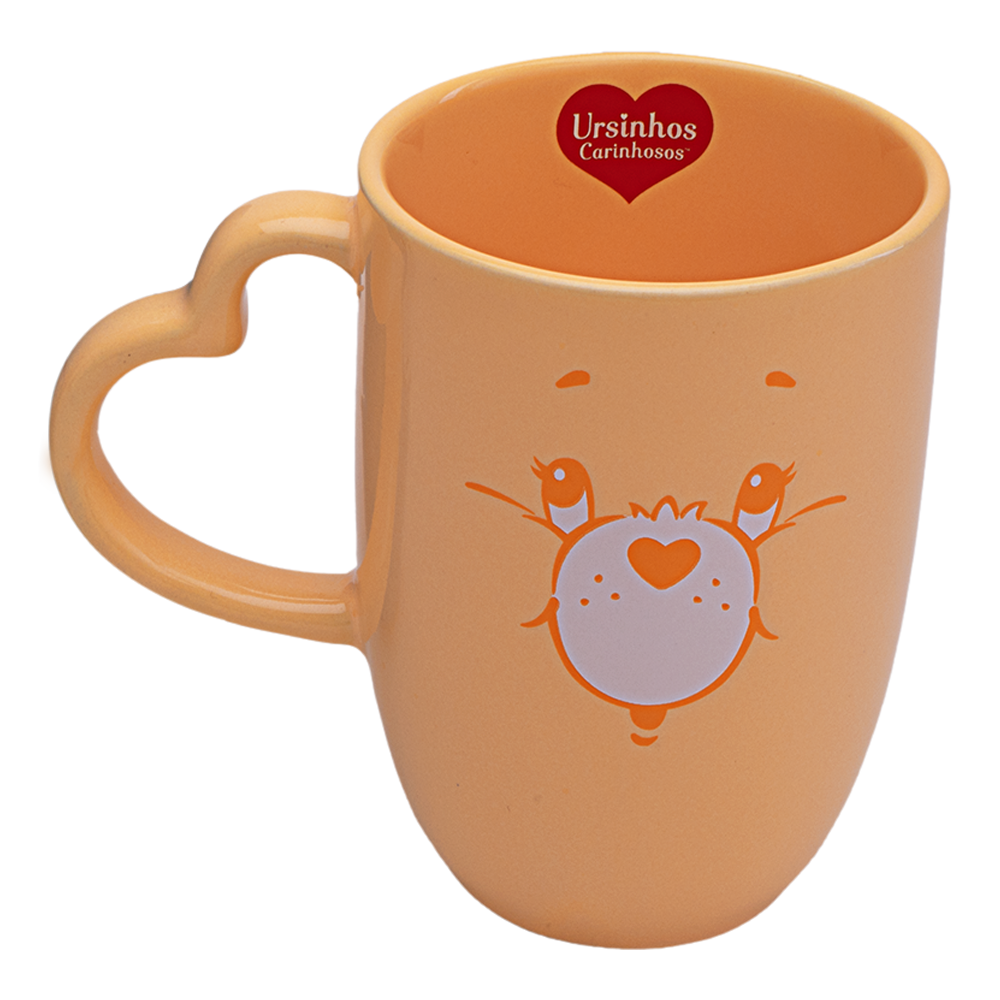 Caneca Ursinhos Carinhosos Sol Amarela 350ml